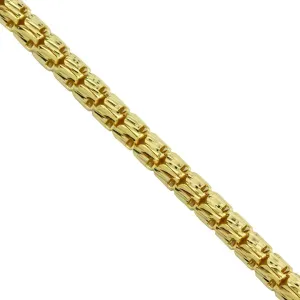 10k Yellow Gold Box Link Chain 3.5 mm