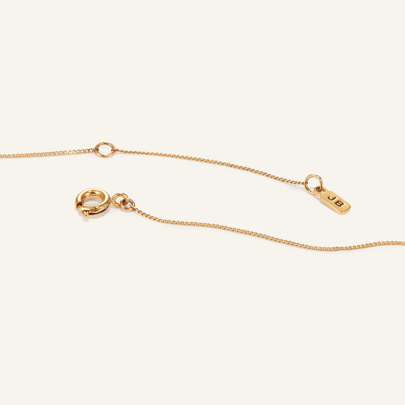 14k Gold Plated Monogram Necklace