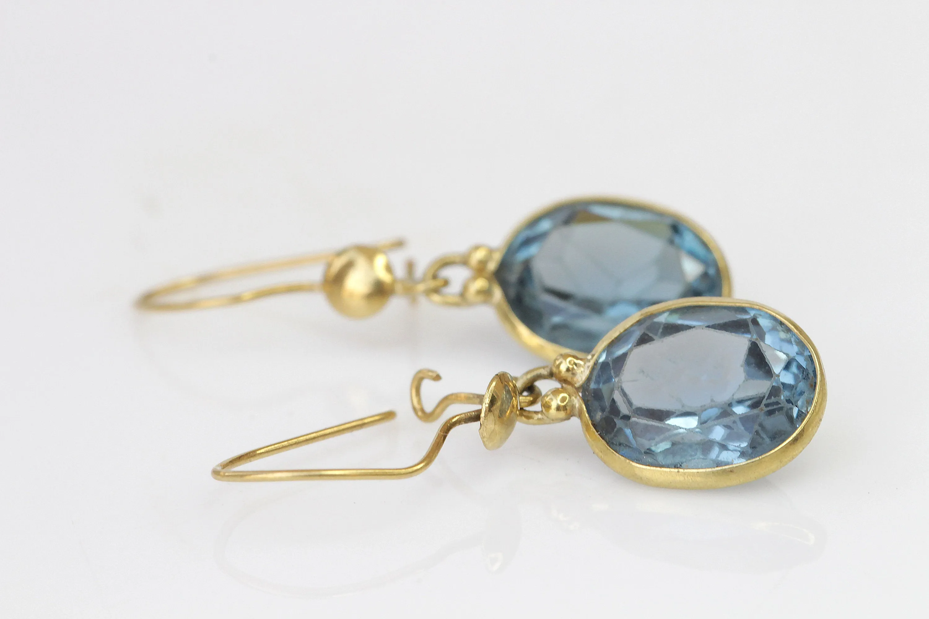 14K SOLID GOLD EARRINGS,