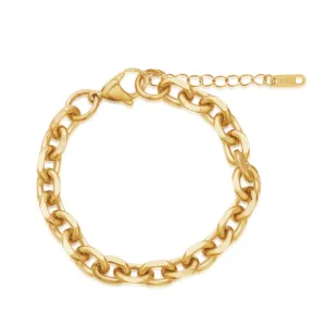 15cm-20cm 7mm Width Chunky Link Chain Bracelet