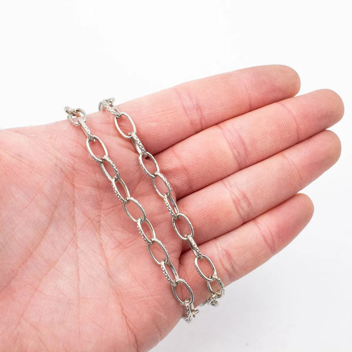 3 Meter 2mm Silver Chain for Jewelry Finding for Handmade necklace DIY-001