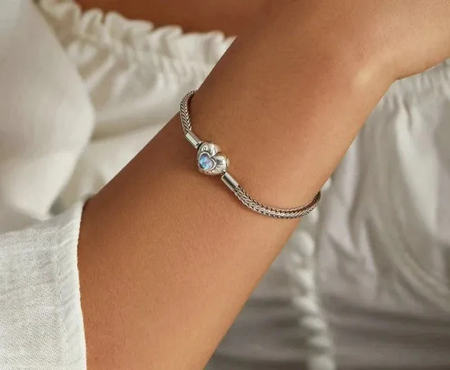 925 Sterling Silver Heart Bracelet