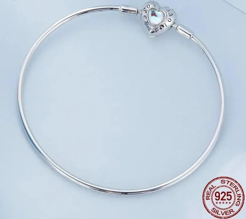 925 Sterling Silver Heart Bracelet