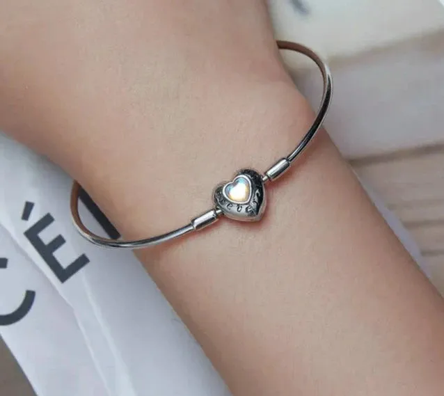 925 Sterling Silver Heart Bracelet