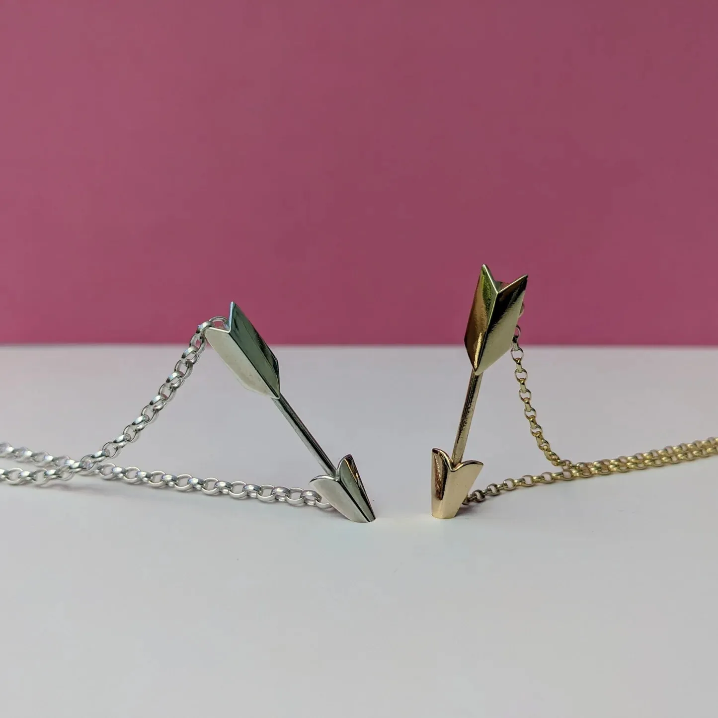 Arrow Necklace in Gold