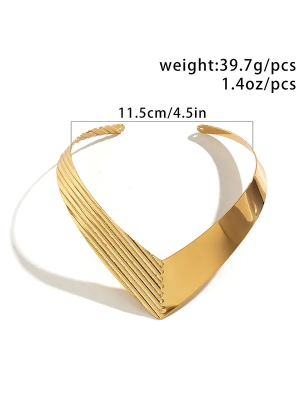 Asymmetric Solid Color Irregularity Necklaces Accessories