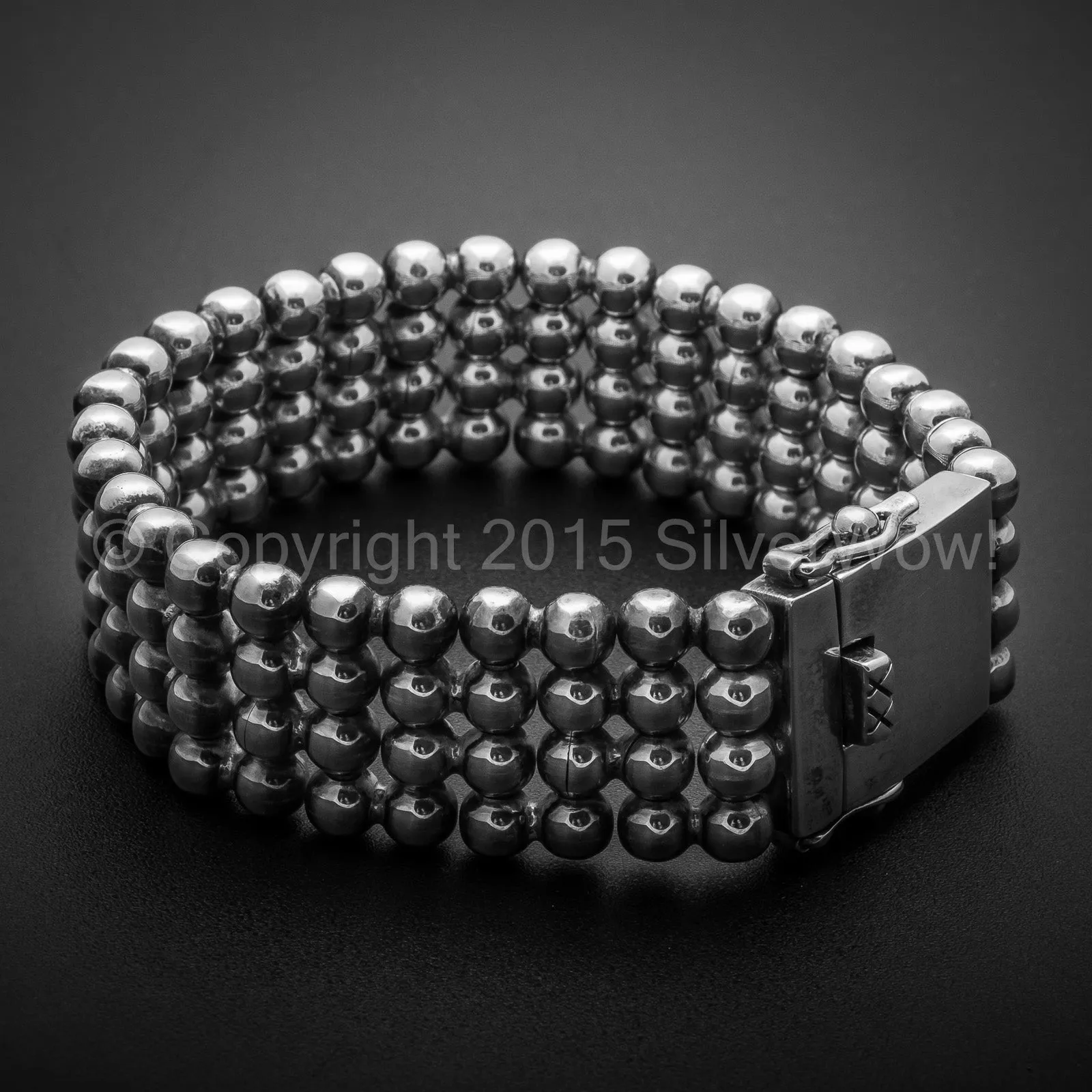 Ball Curb Bracelet x 23mm Wide