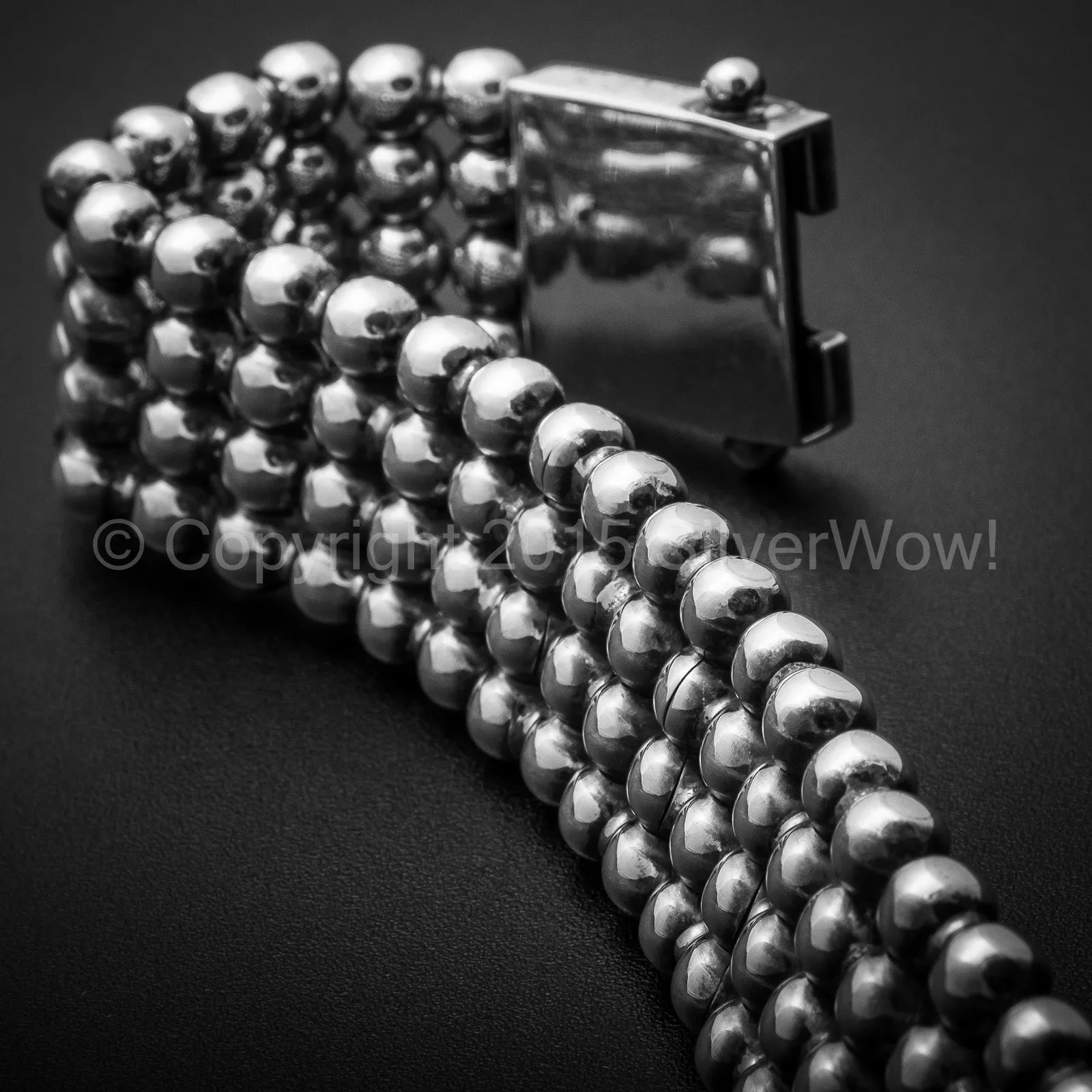 Ball Curb Bracelet x 23mm Wide