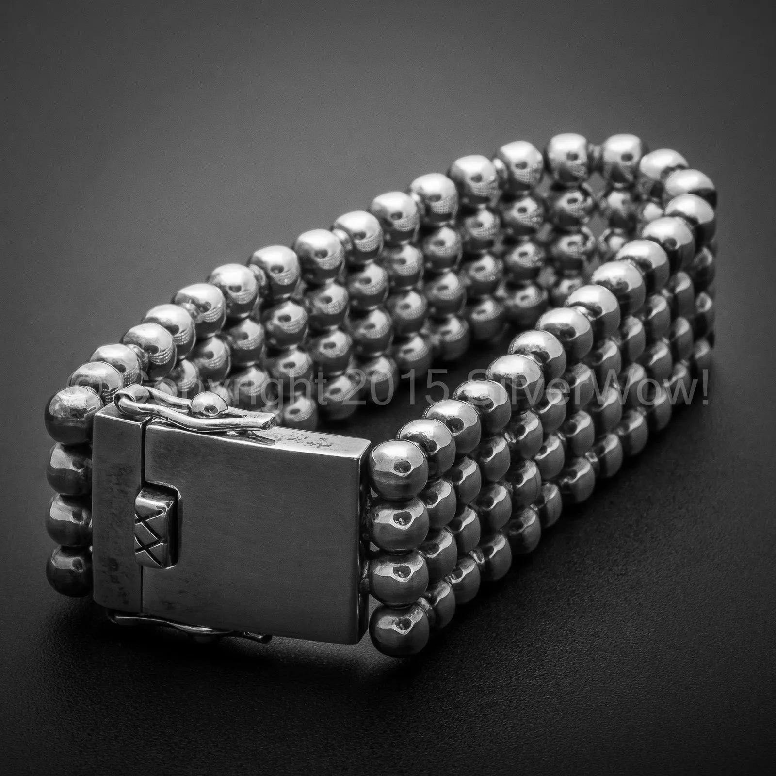 Ball Curb Bracelet x 23mm Wide