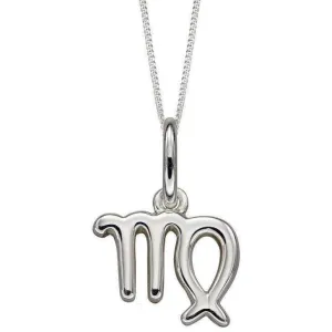 Beginnings Virgo Zodiac Necklace - Silver