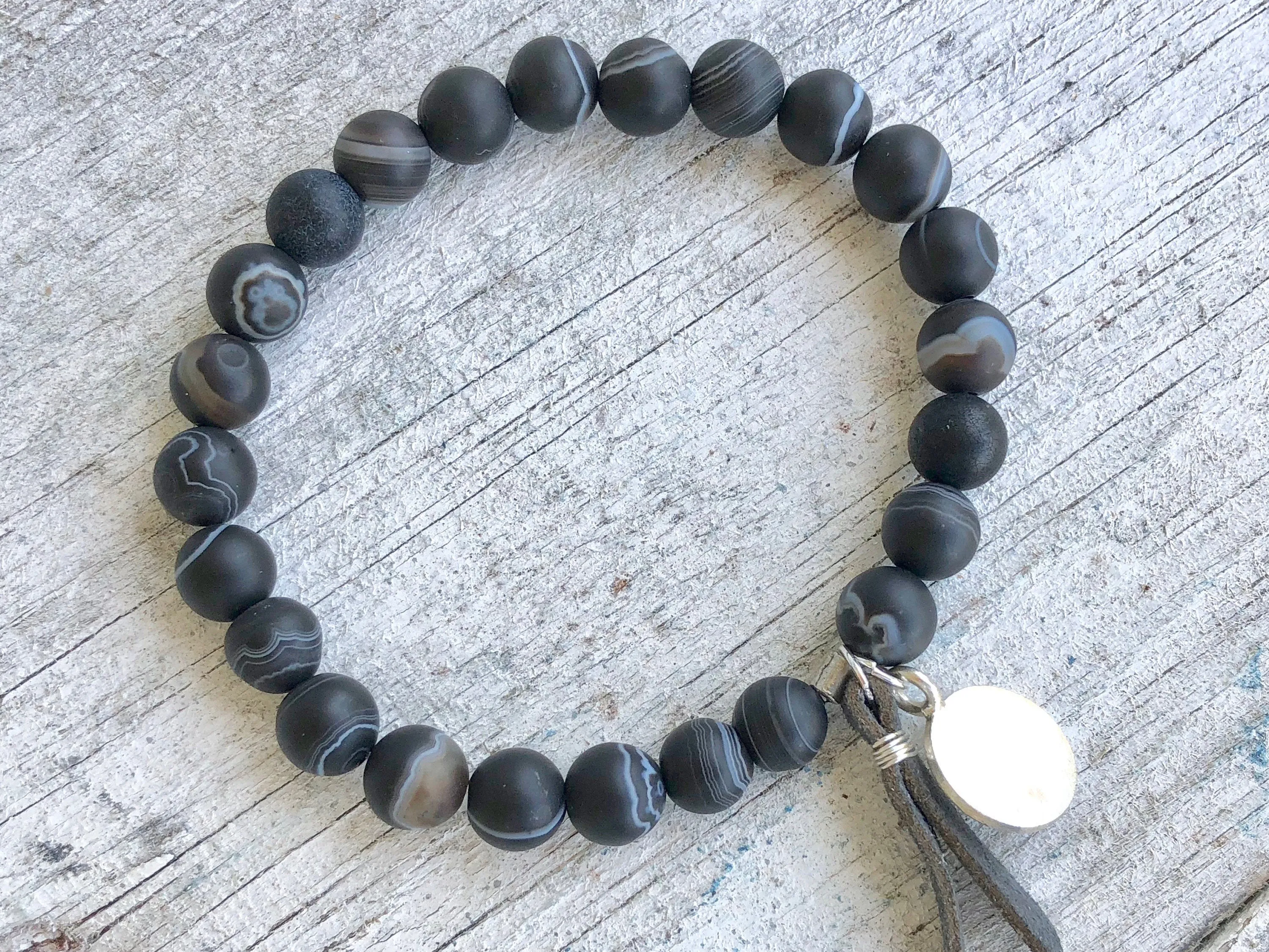 Black Agate Bracelet