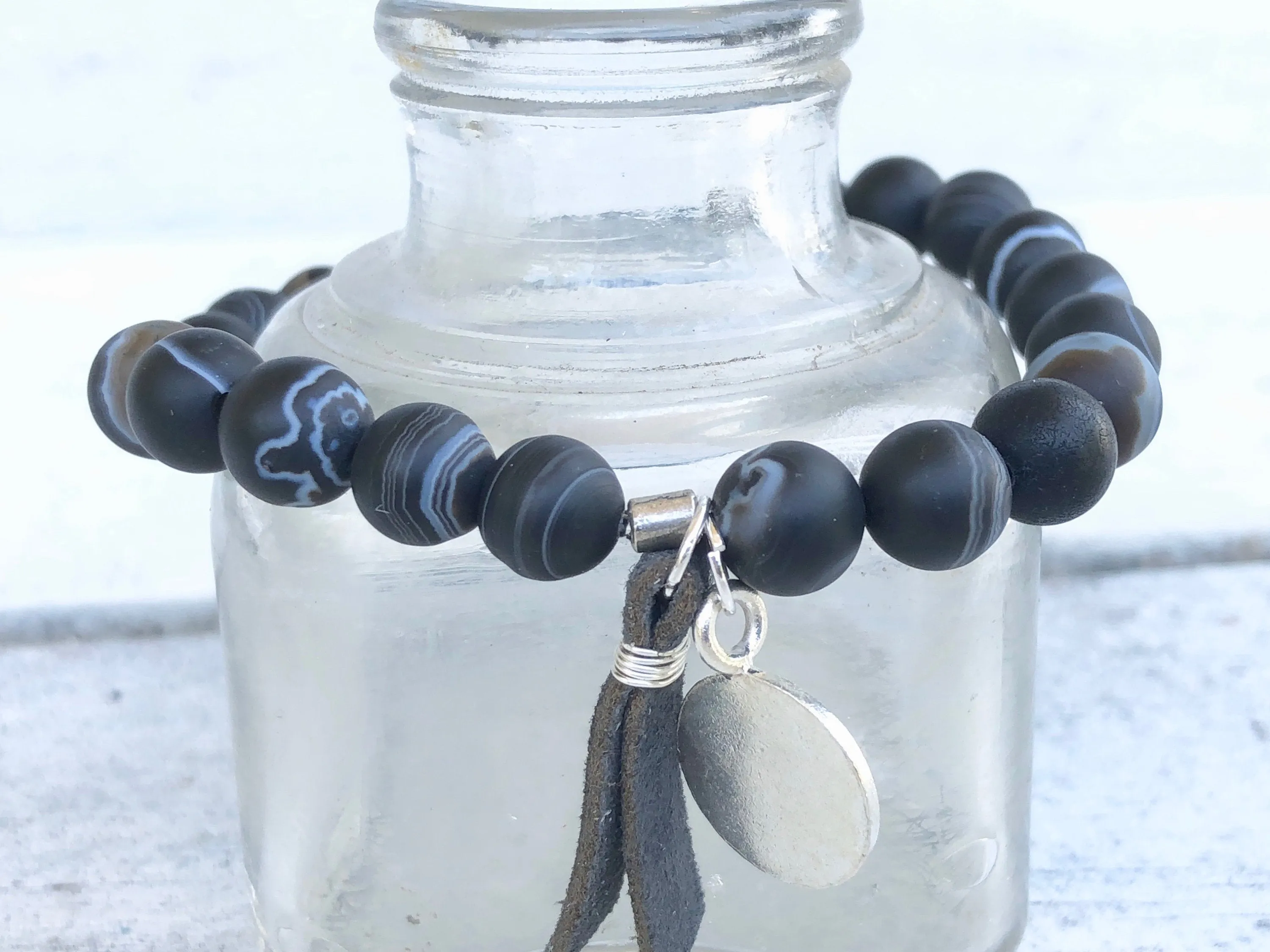 Black Agate Bracelet