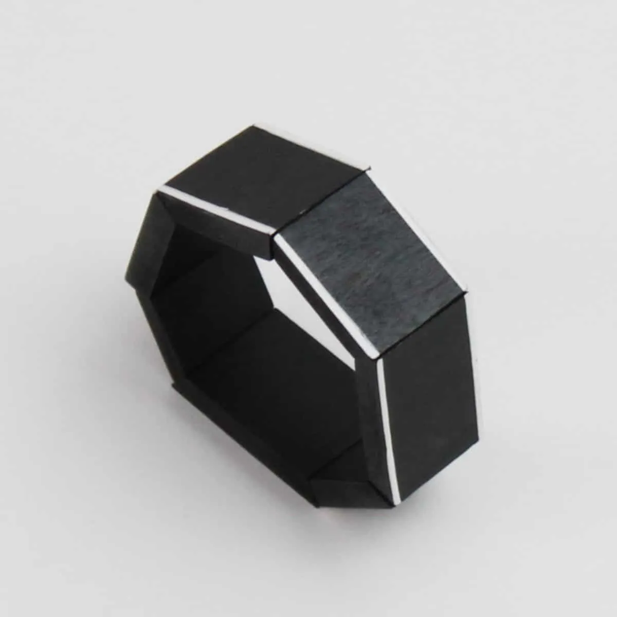 Black Geometric Amelia Bracelet