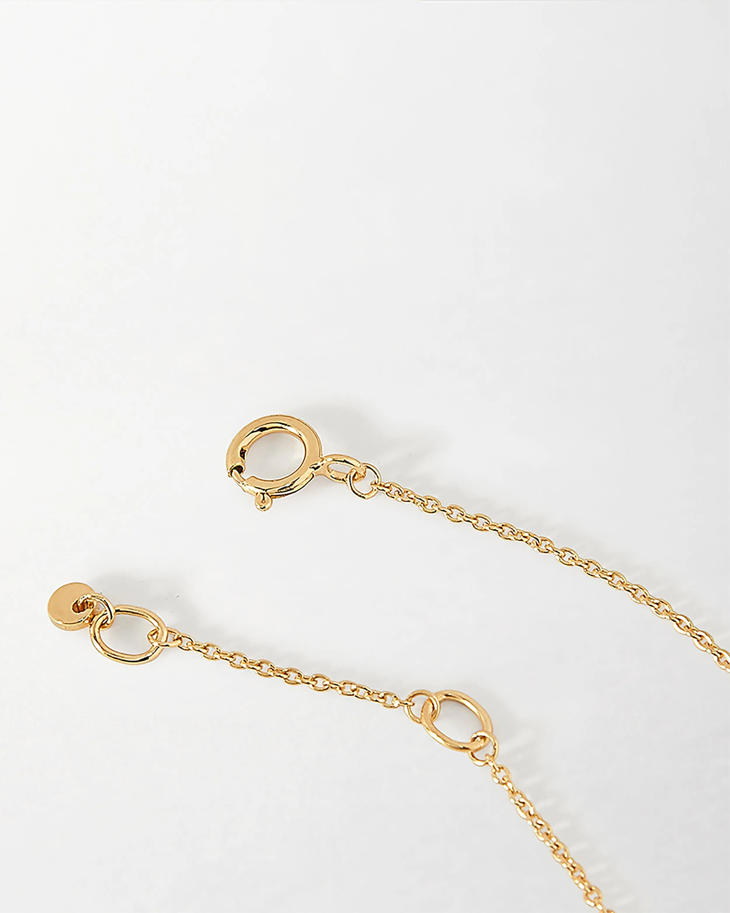 Bolt Diamond Necklace - Yellow Gold