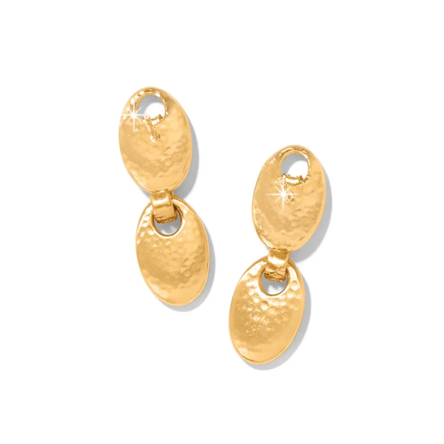 Brighton | Meridian Gold Tone Orbit Post Drop Earrings