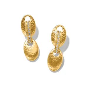 Brighton | Meridian Gold Tone Orbit Post Drop Earrings