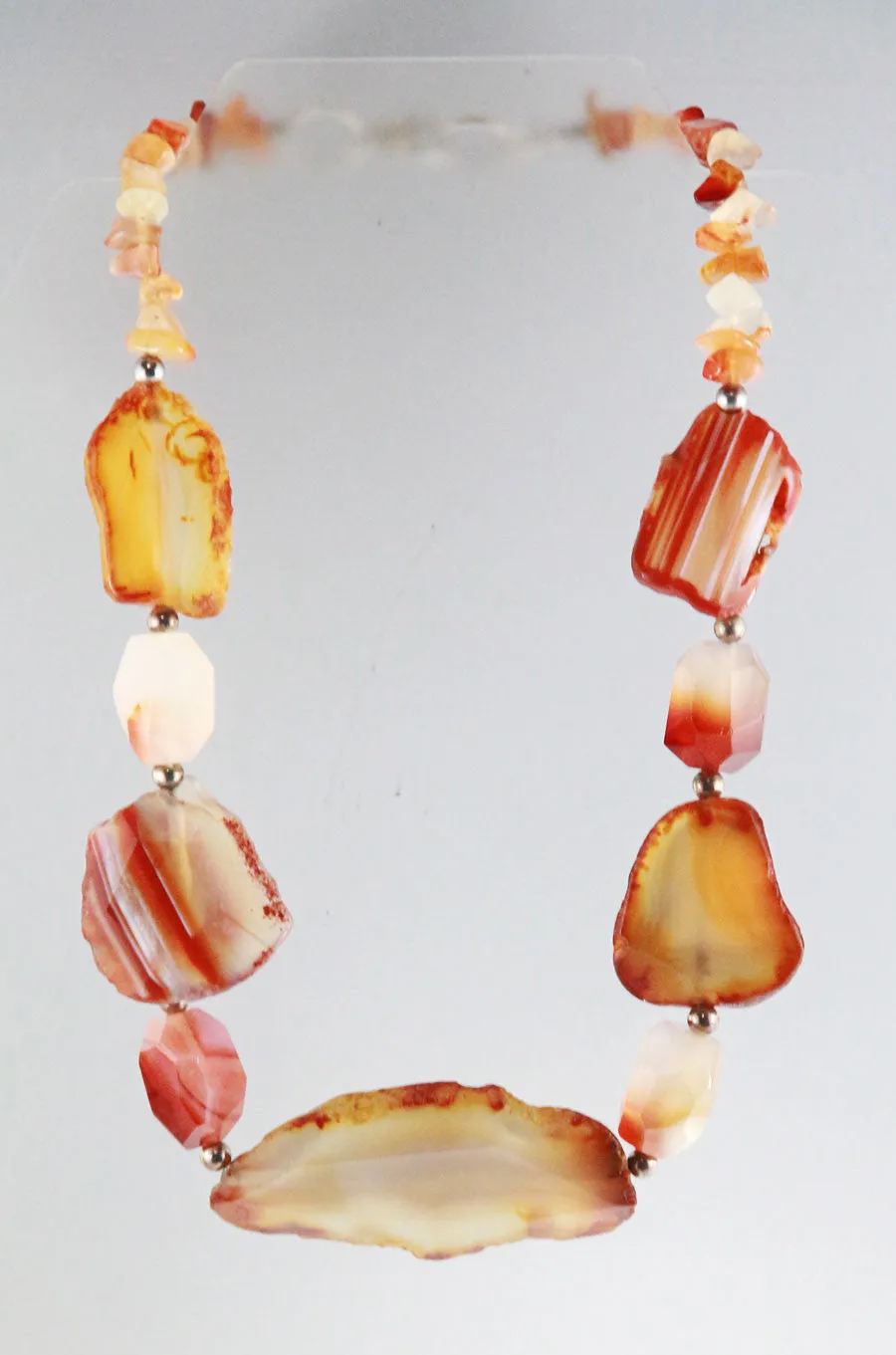 Chunky Carnelian Necklace