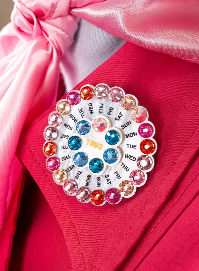 Contraceptive Pill Packet Brooch