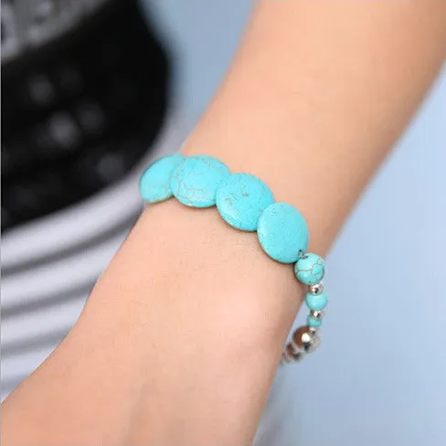 DEJAVU Sweetly Speckled Turquoise Bracelet