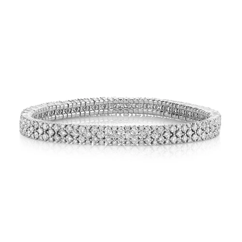 DIAMOND MESH STRETCH BRACELET