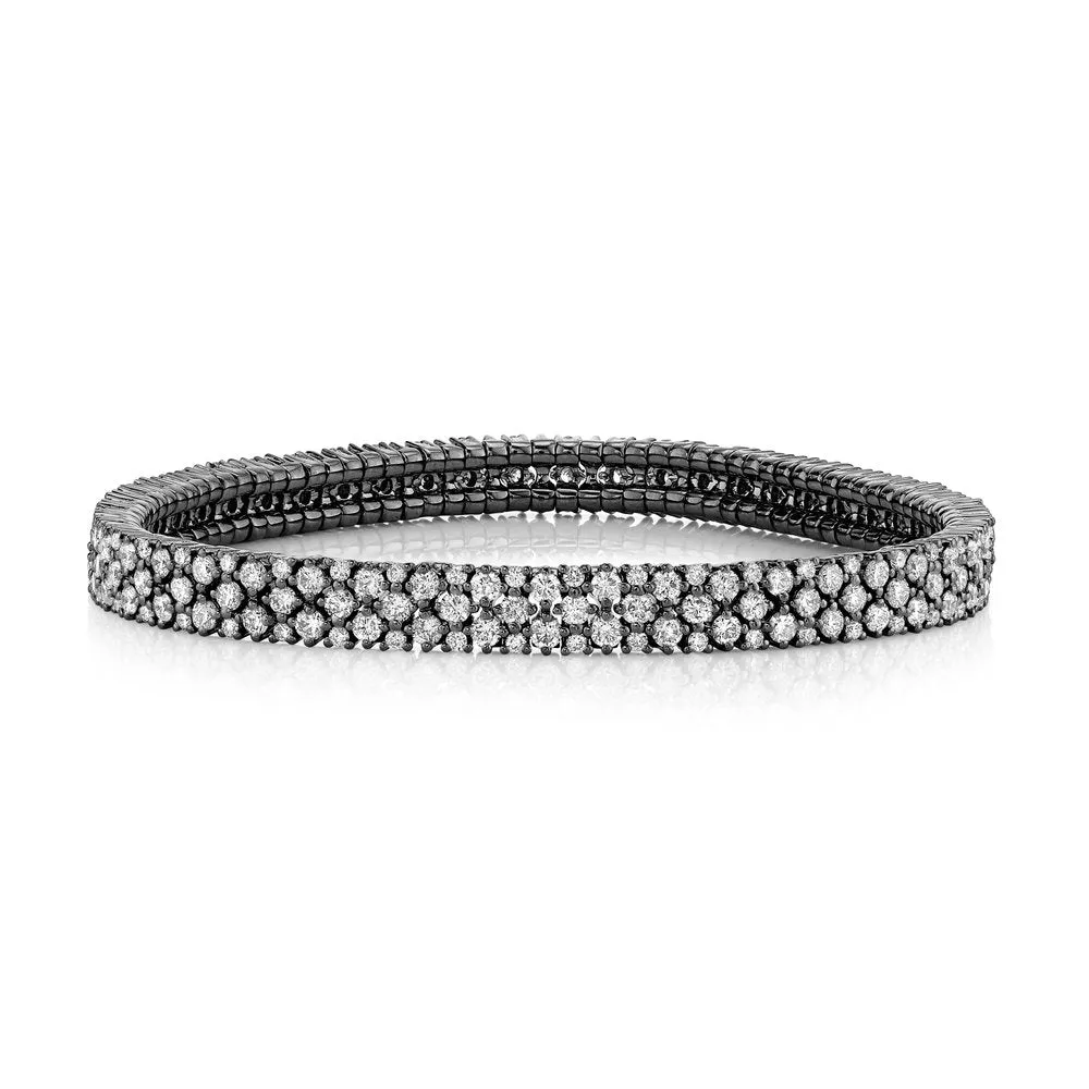 DIAMOND MESH STRETCH BRACELET