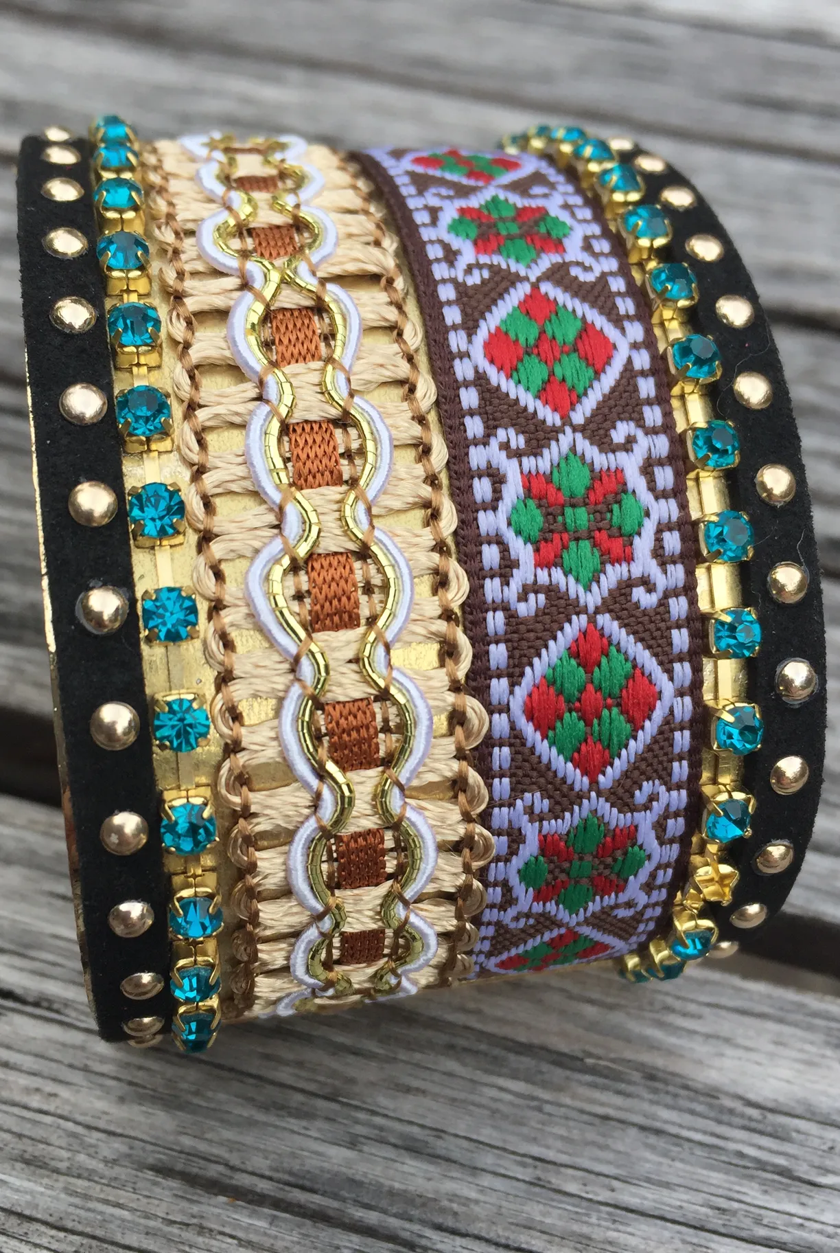 'Down The Amazon' Cuff Bracelet