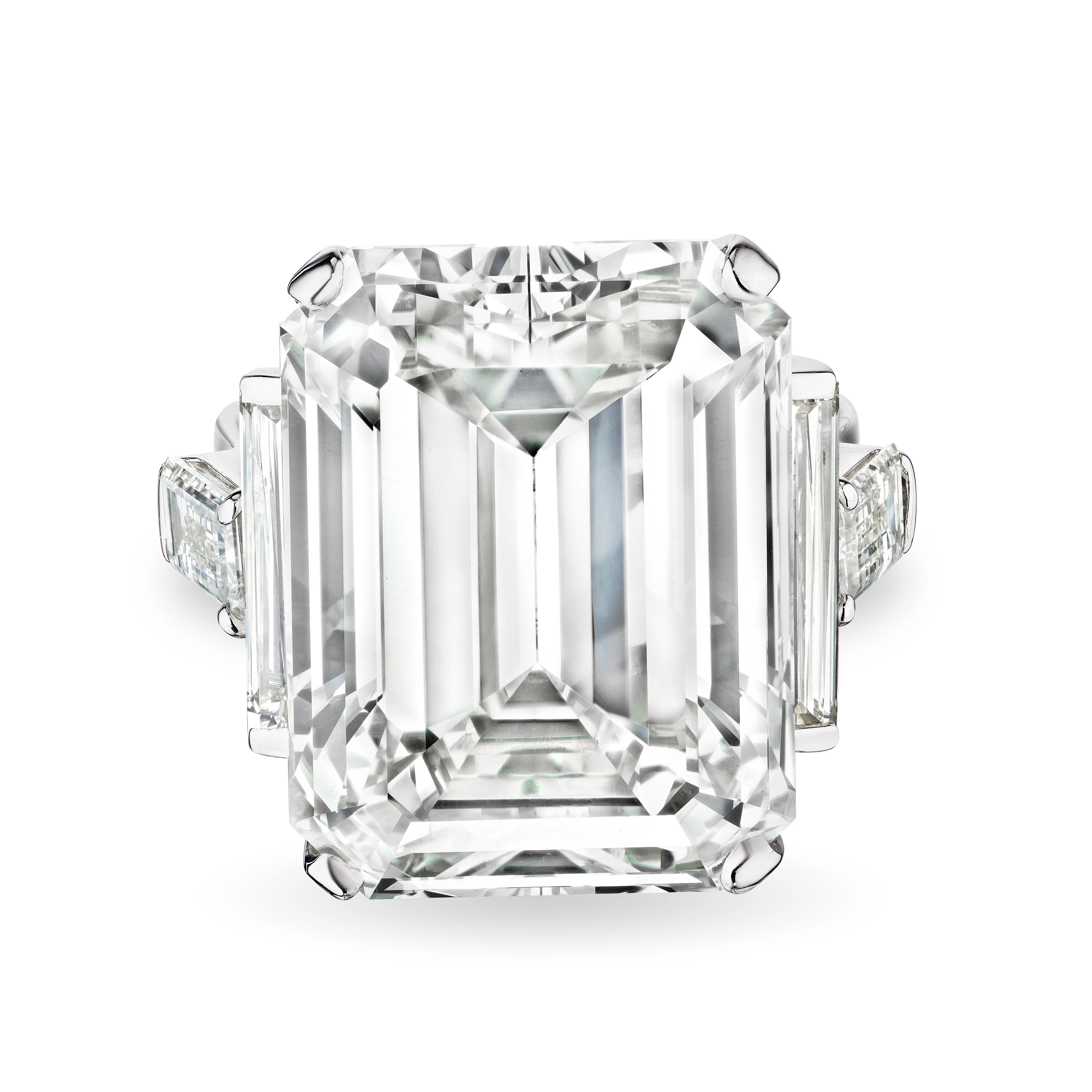 Emerald Cut Diamond Ring, 53 CT