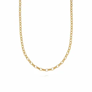 Estée Lalonde Chunky Chain Necklace 18Ct Gold Plate