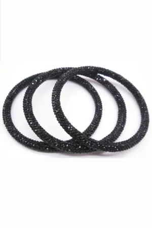 Feel The Beat Bracelet - Black