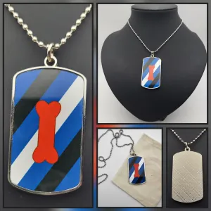 Fetish Pride Metal Dog Tag Pendant Necklace | Choose Your Flag | Choose Your Chain or Cord