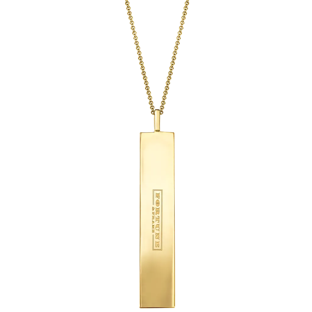 Fortune Pendants: Free spirits don't ask for permission - Gold