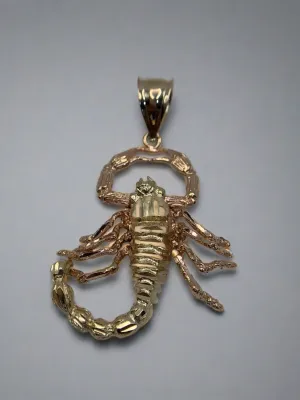 Gold Scorpion Pendant (Solid 6.7g 14K)