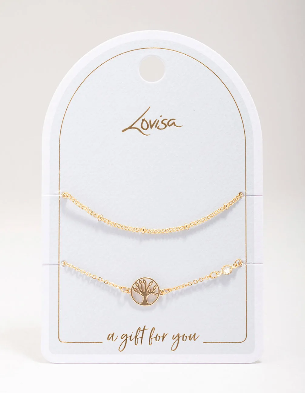 Gold Tree of Life Bracelet Pack