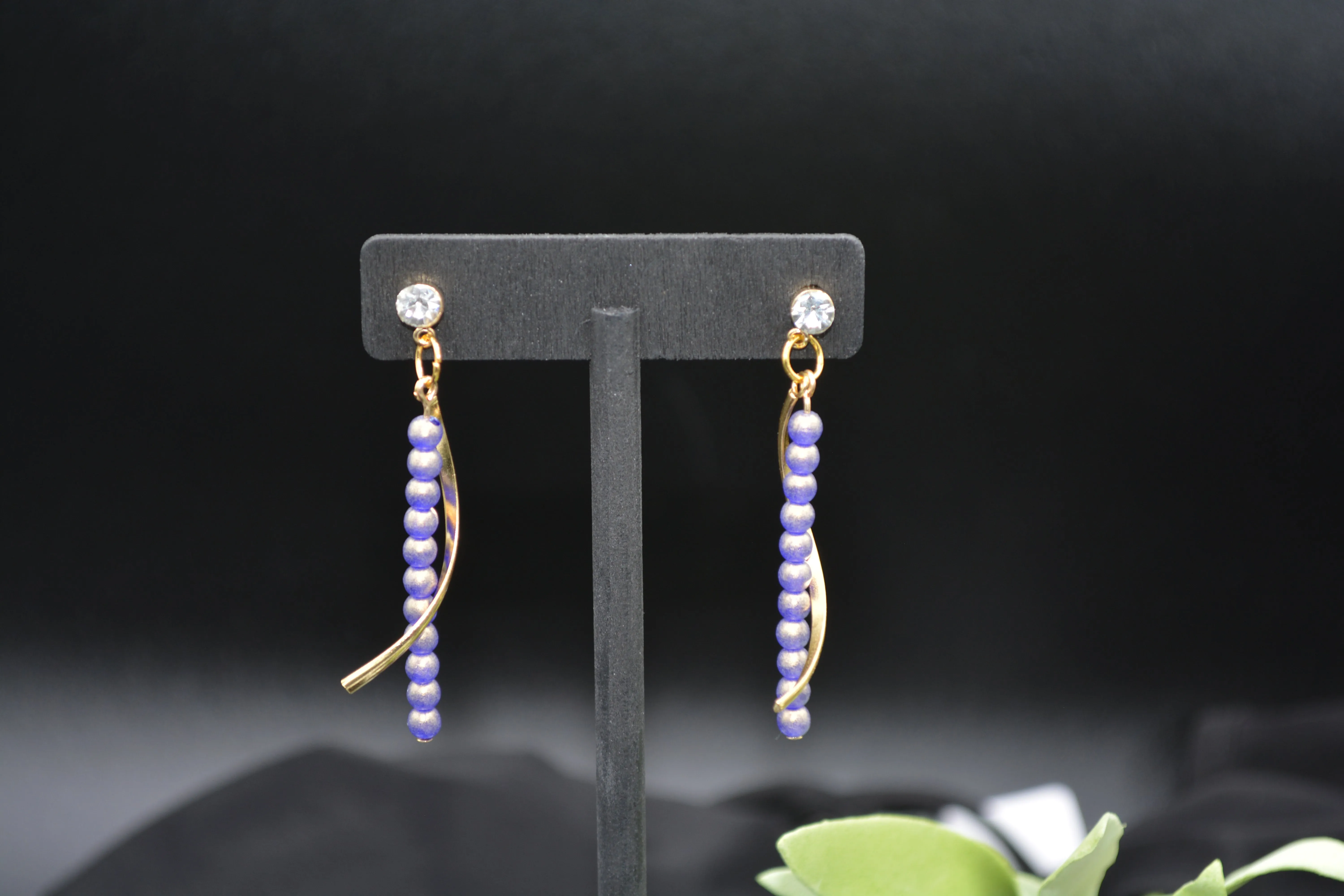 Gold Twist Earrings