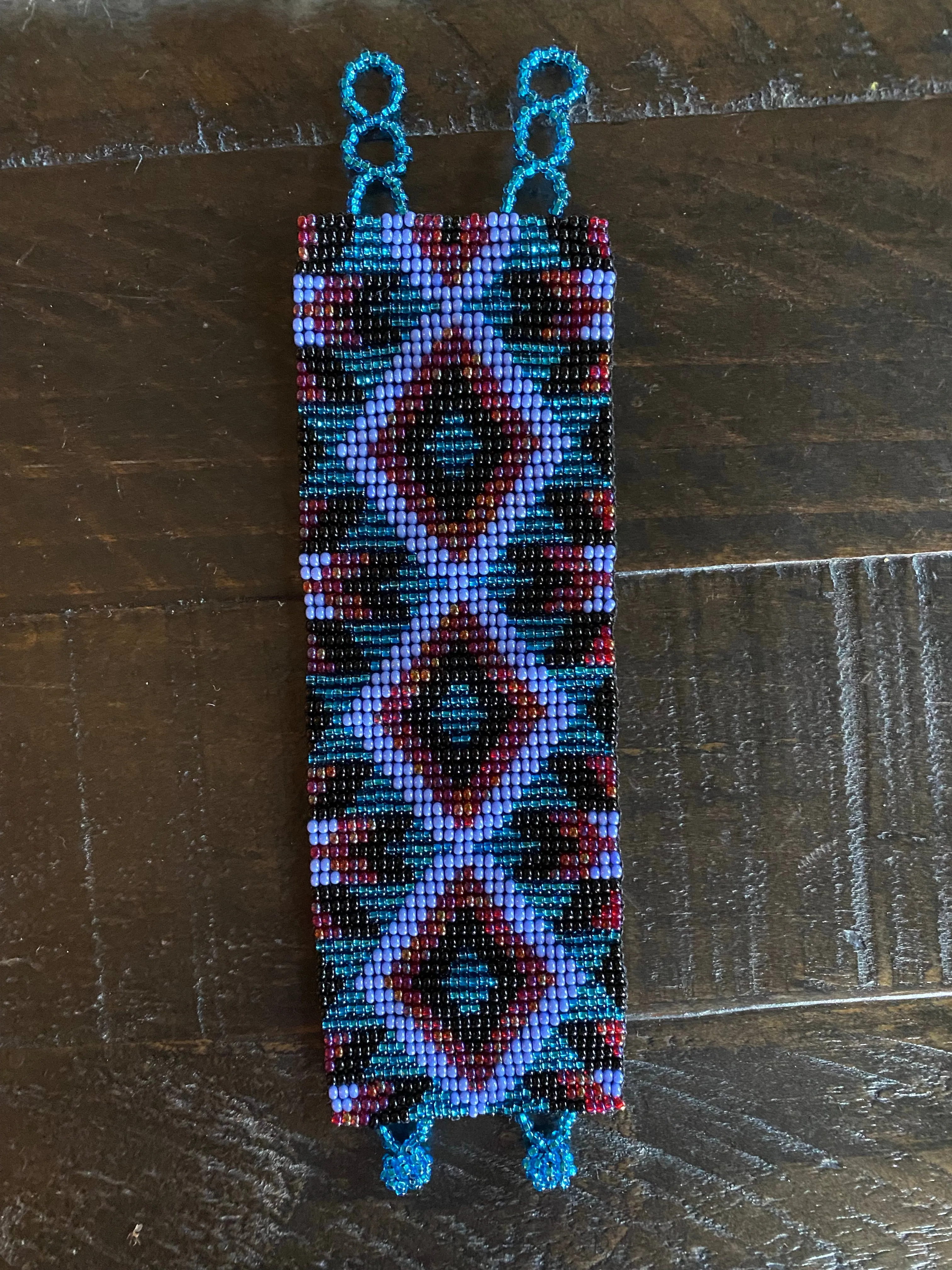 Guatemalan Beaded Cuff Bracelet