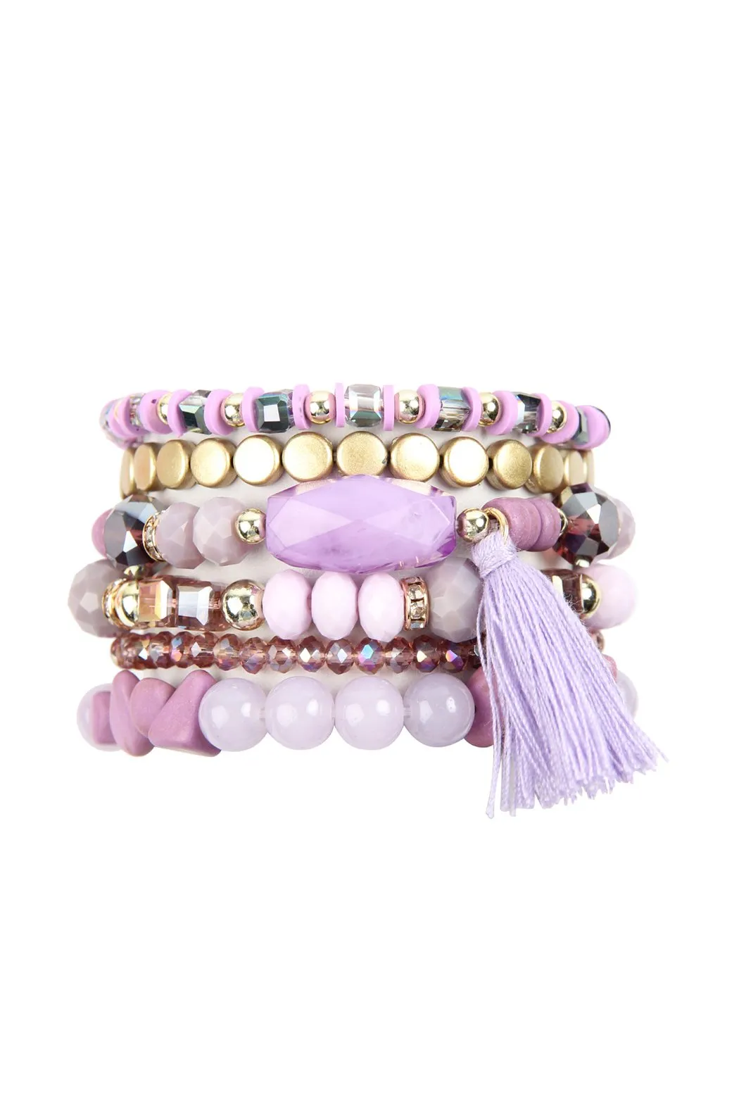 Hdb2201 - Boho Tassel Charm Bracelet