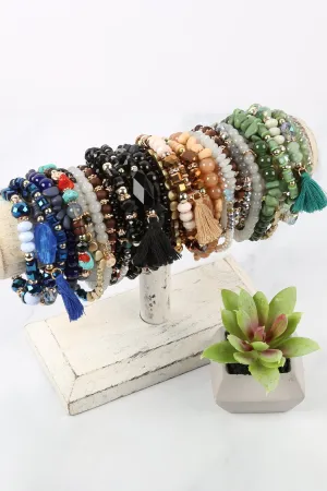 Hdb2201 - Boho Tassel Charm Bracelet