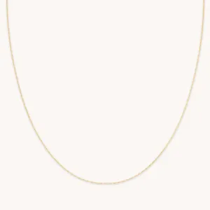 Marylebone Chain Necklace in Solid Gold