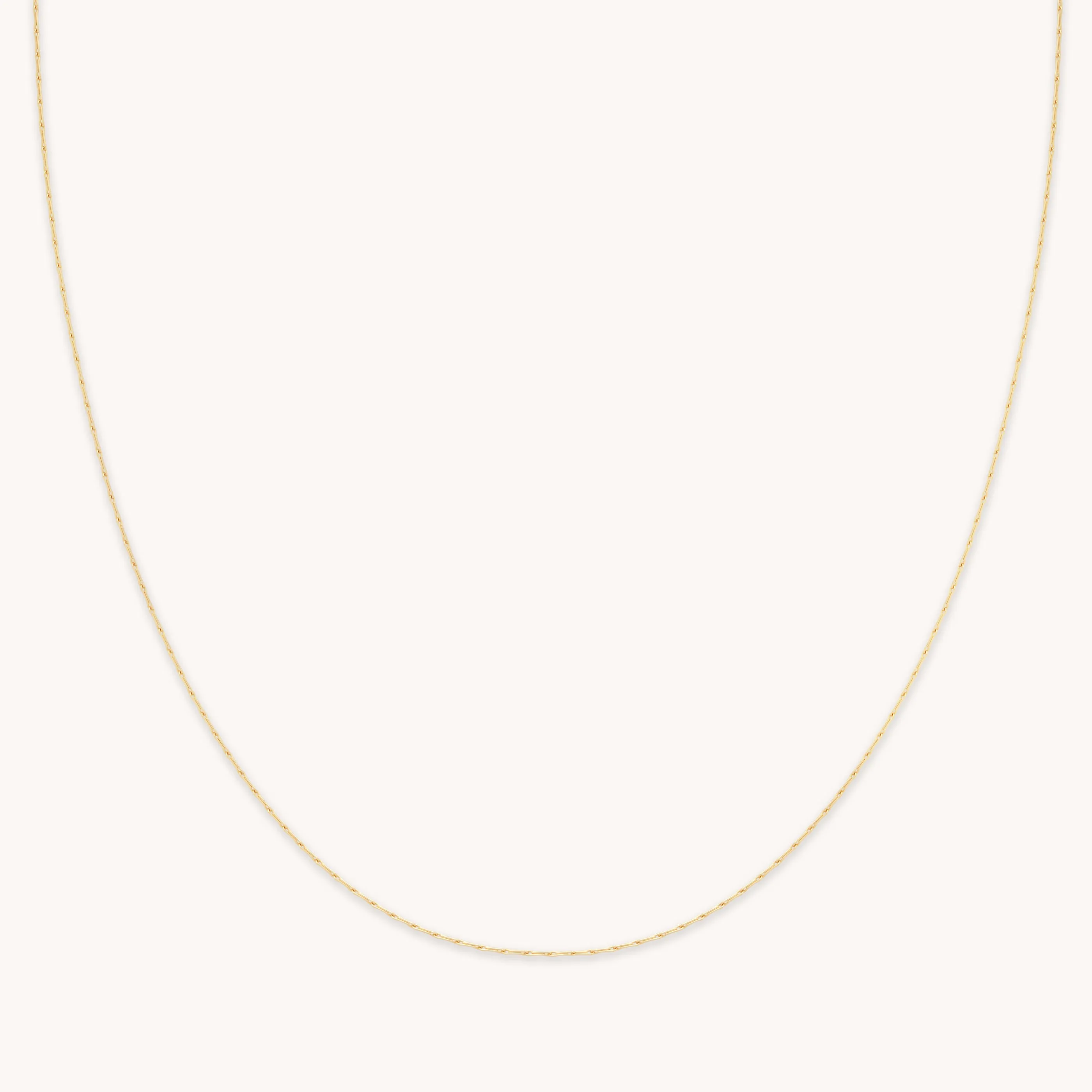 Marylebone Chain Necklace in Solid Gold