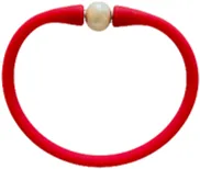 Maui Bracelet - Freshwater Pearl - Red