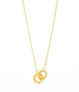 Miramira Interlinked Chunky Circle Necklace