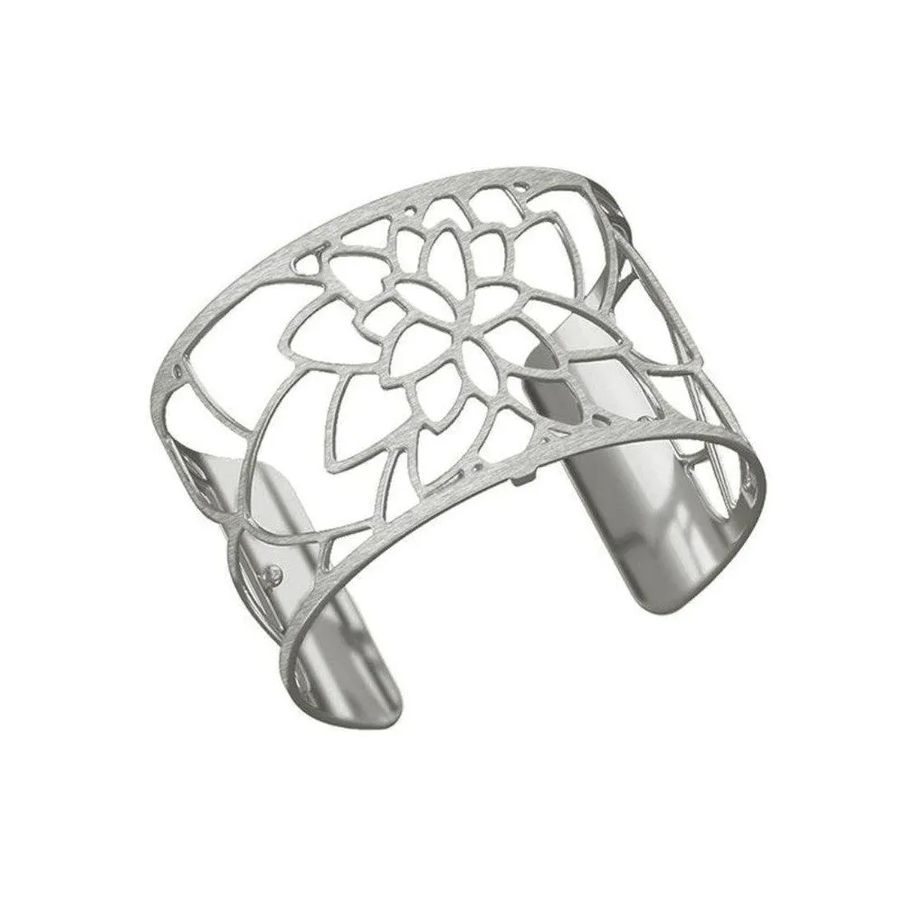 Nenuphar 40mm Cuff in Silver