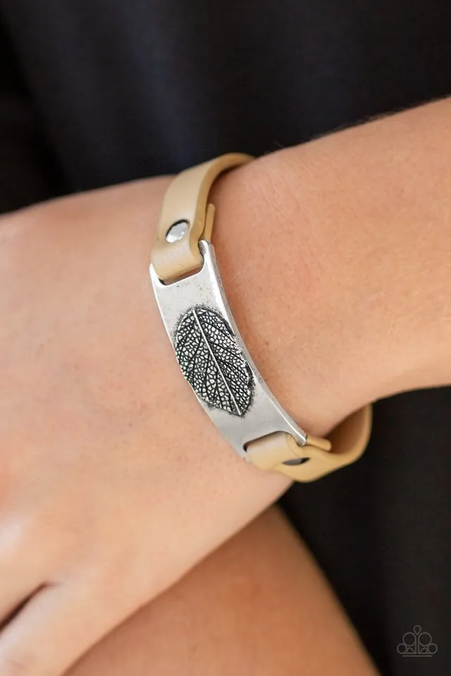 Paparazzi Bracelet ~ Take The LEAF - Brown