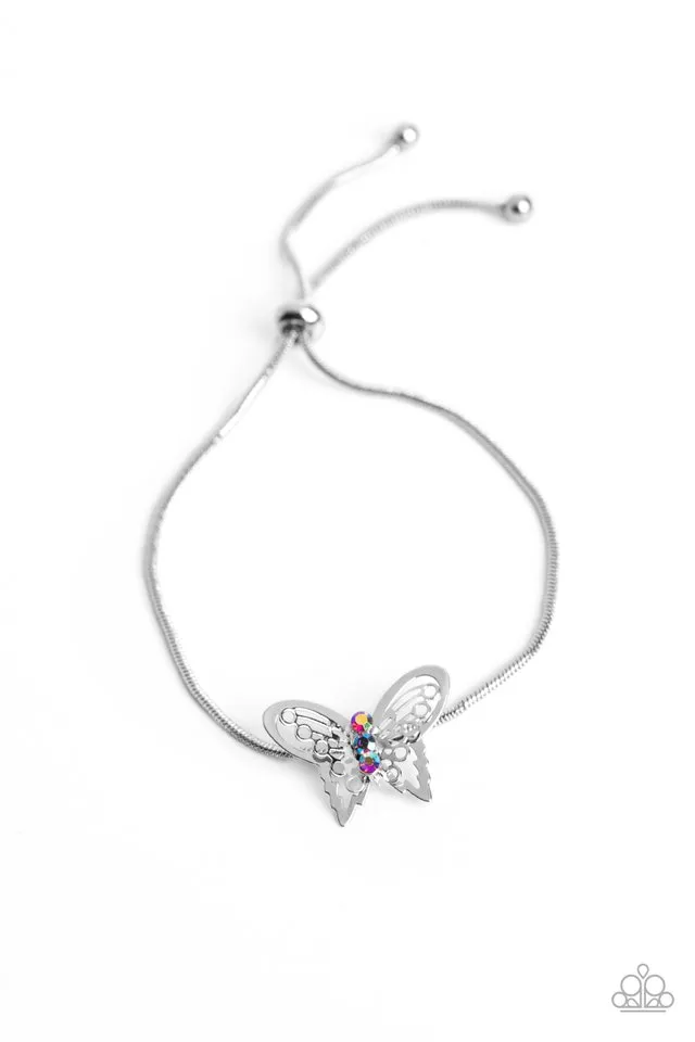 Paparazzi Bracelet ~ Wings of Wonder - Pink