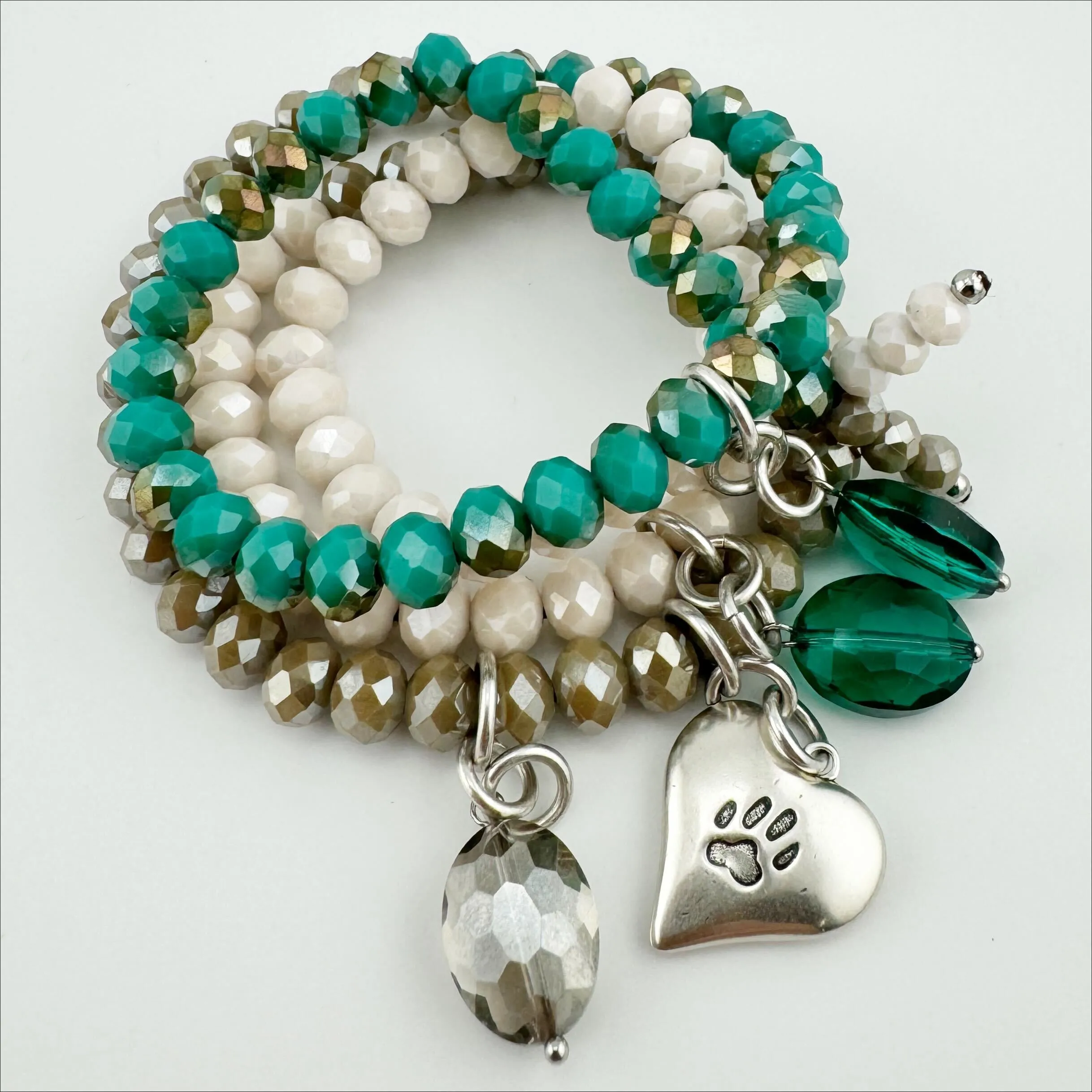 PAW | HEART | Ombré Crystal Boho Wrap