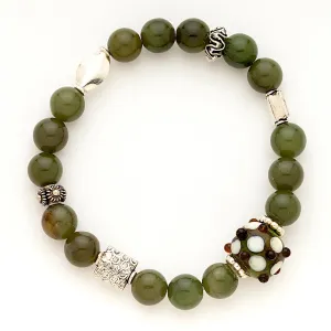 Peace Gemstone Bracelet