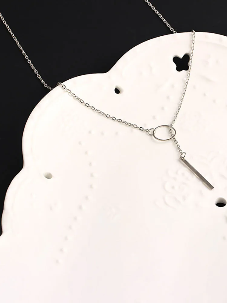 Pendant Ring Chain Necklaces