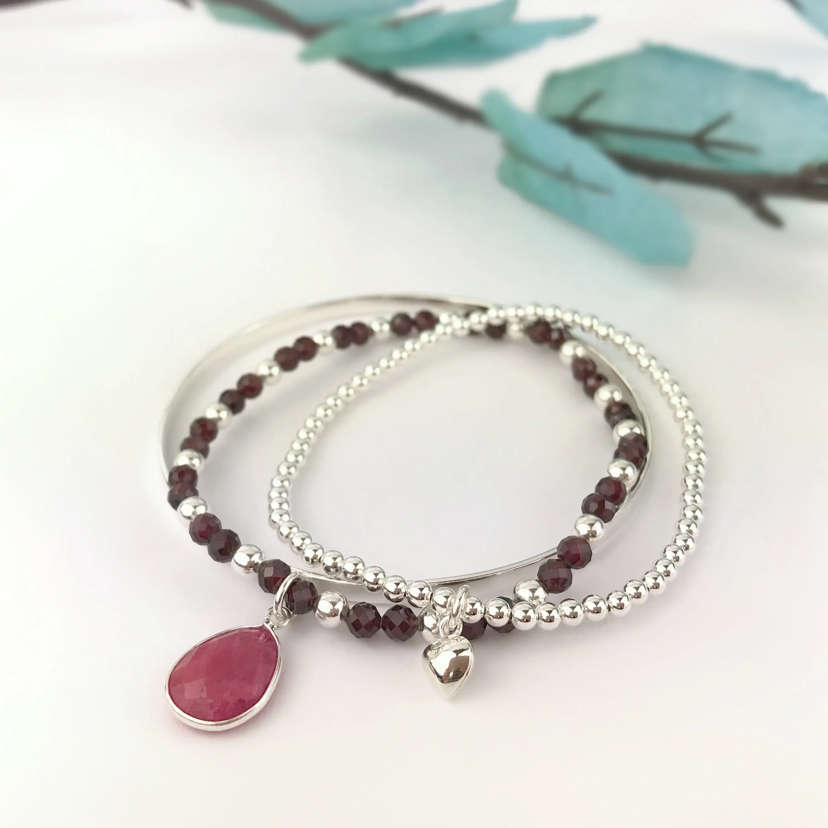 Pink Trio Bracelet - SBRC1574