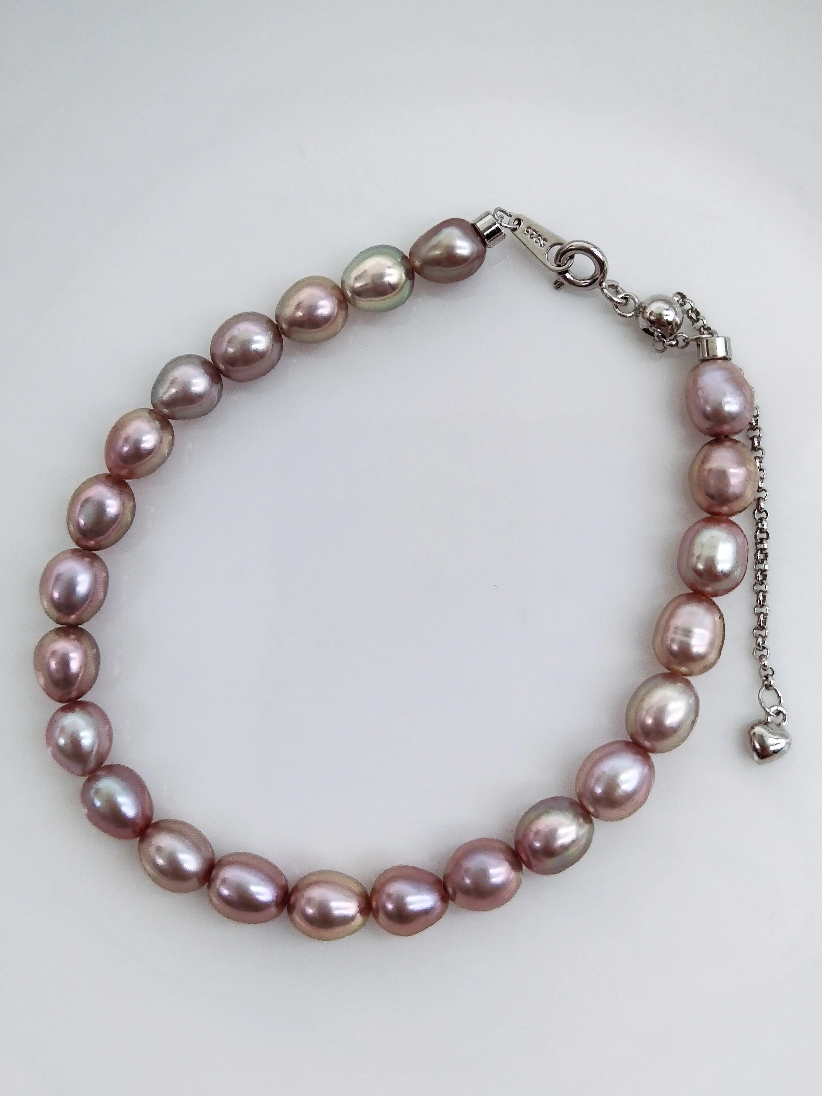 RIDESCENT FRESHWATER PEARL BRACELET