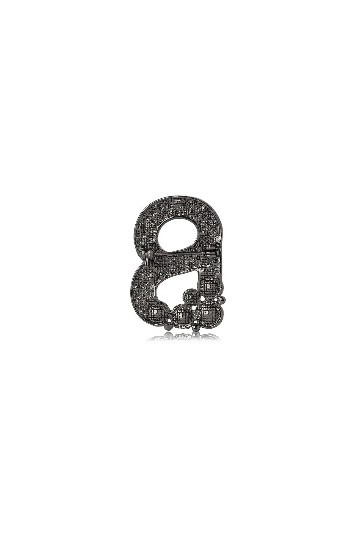 Signature Myta Brooch - Gunmetal